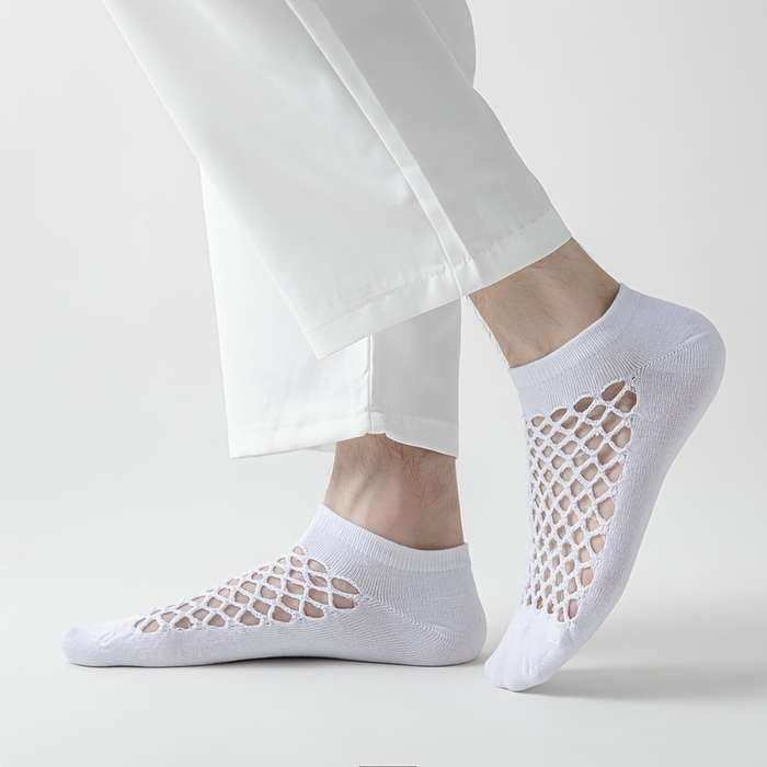5 Pairs One Size High Elastic Socks