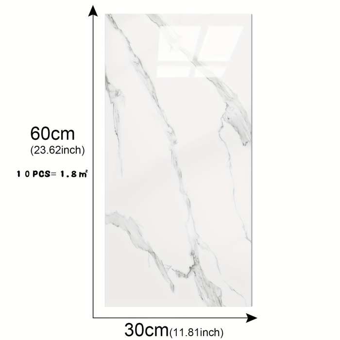 1PC Wall StickersGolden30X60CM 11.8X23.6in