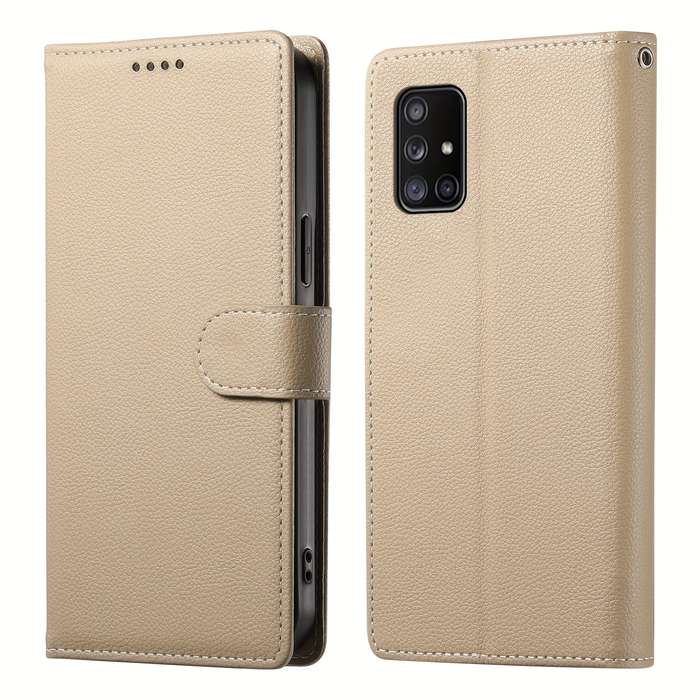 1pc Beige For Samsung Galaxy A71 Phone Cases