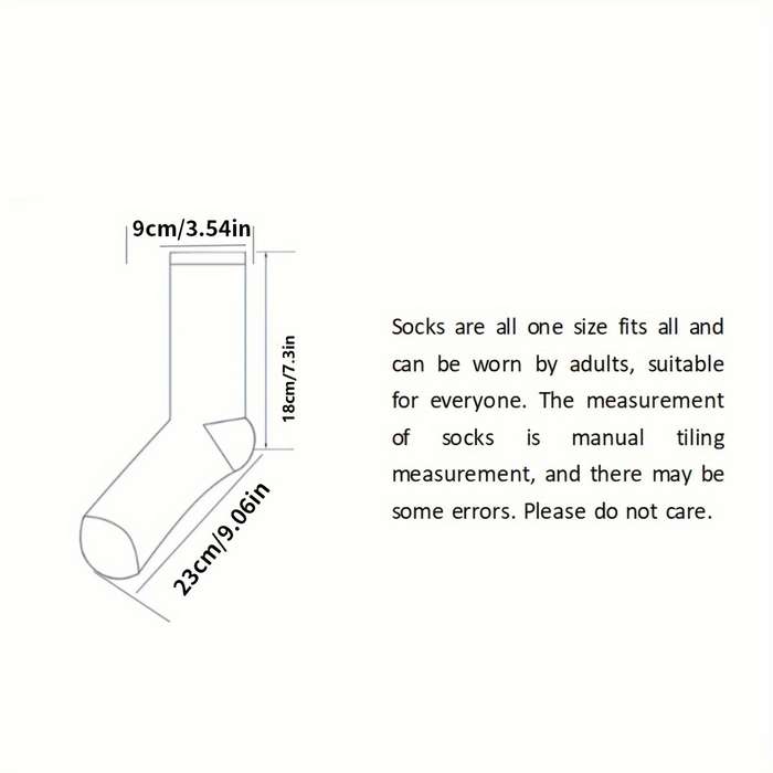 1 Pair Black  Socks