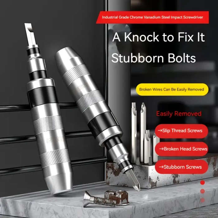 7-Piece Impact Screwdriver Set
