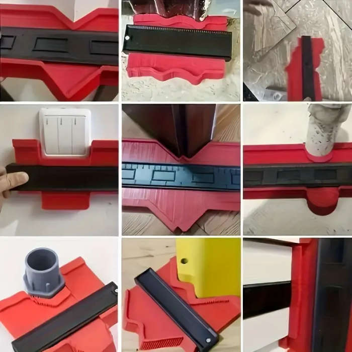 1pc Ideal DIY Precision Shape Duplicator Ultimate Contour Gauge Precision Shape Duplicator for Seaml