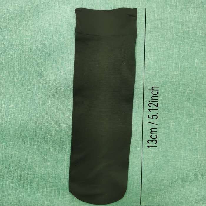 20 Pairs Black One Size High Elastic Socks