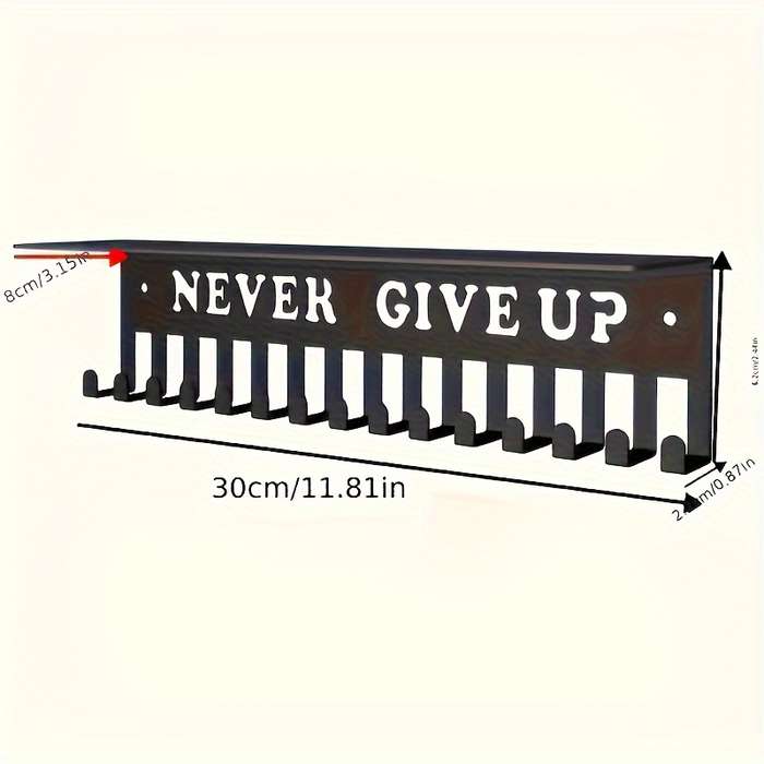 1pc metal wall-mounted medal display stand hanging sports awards and ribbons home wall art deco i