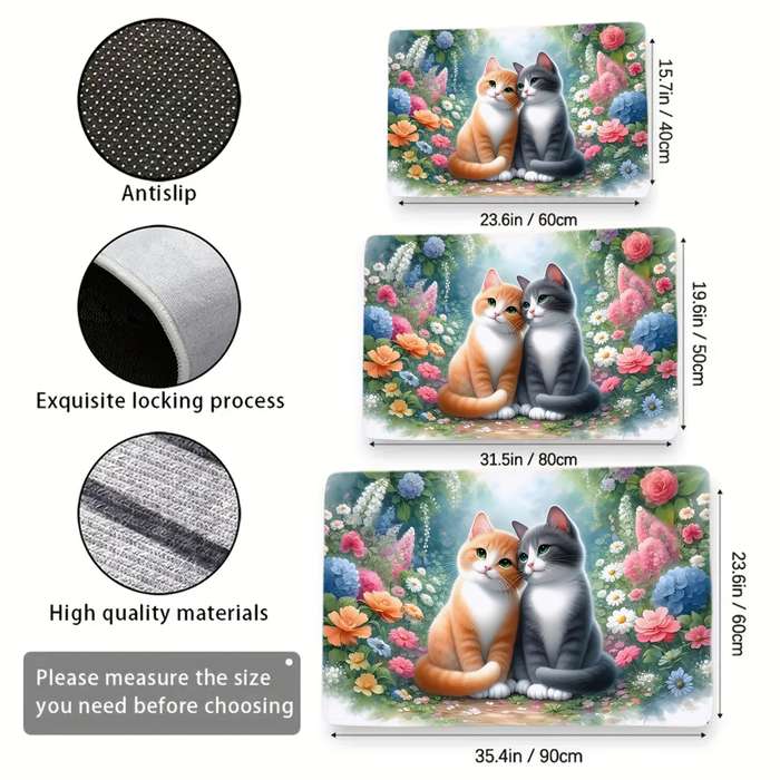 1Pc 50x80cm Floor Mat