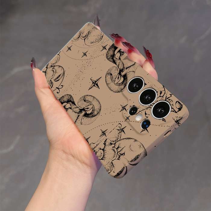 1pc Mixed Color 1 For Samsung Galaxy S21 FE 5G Phone Cases