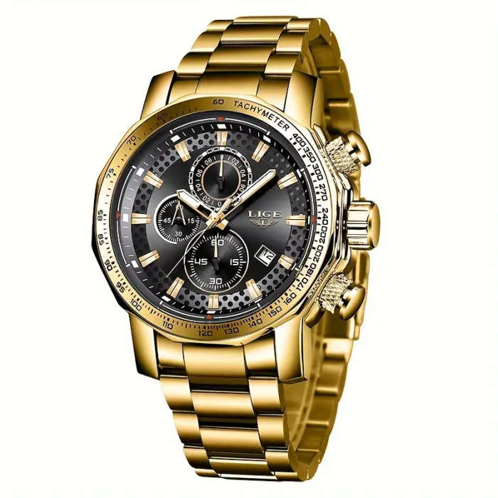 Men's Quartz Watches Black