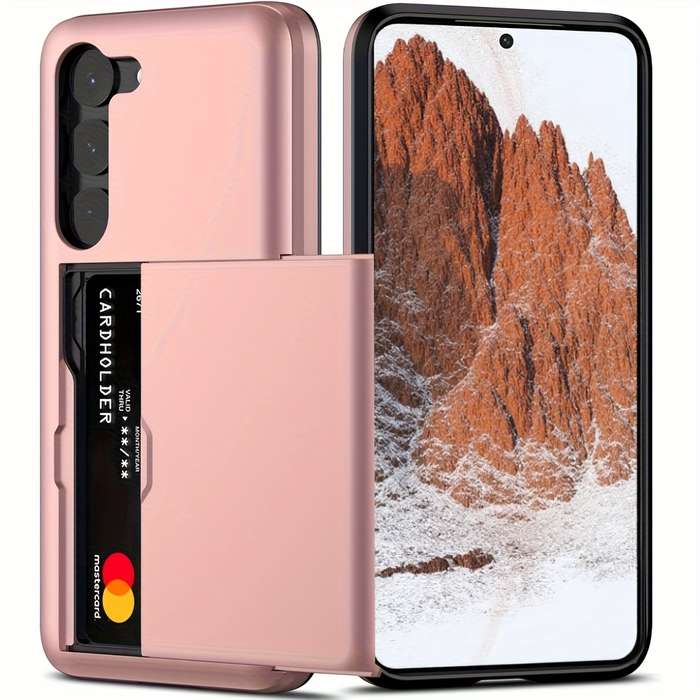 1pc Rose Golden For Samsung Samsung Galaxy S23+ Phone Cases