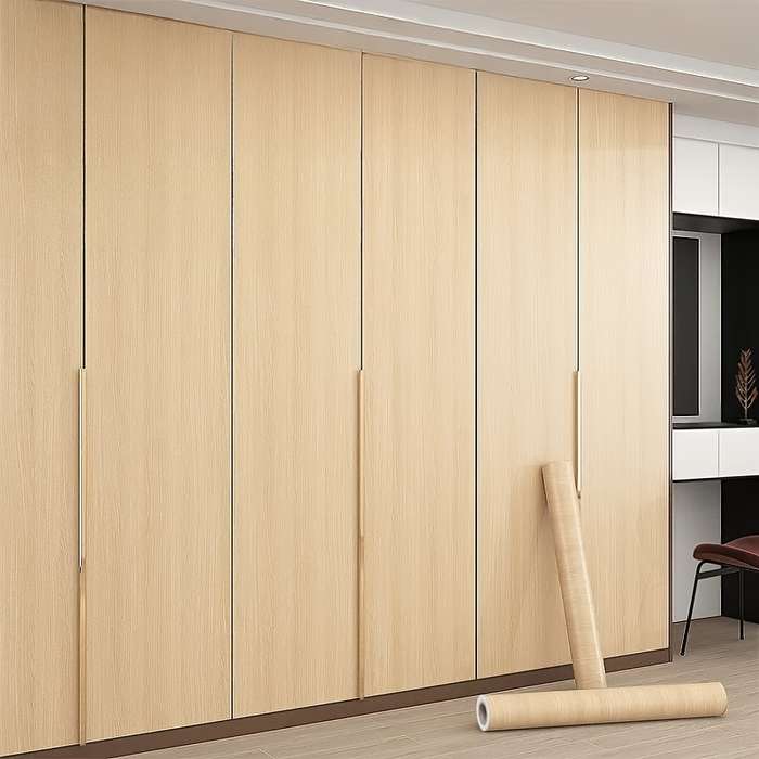 1PC Wall StickersPure Black60cmX500cm 23.62inX196.85in