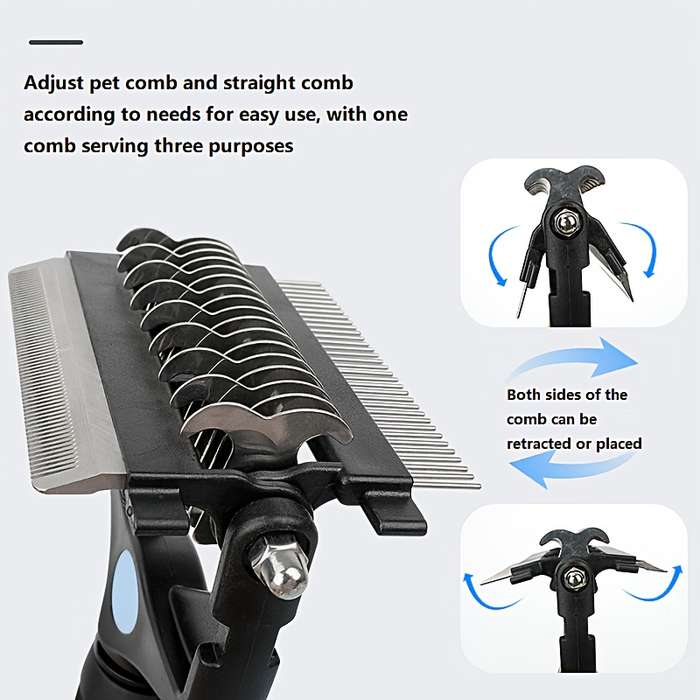 1pc Green Pet Comb
