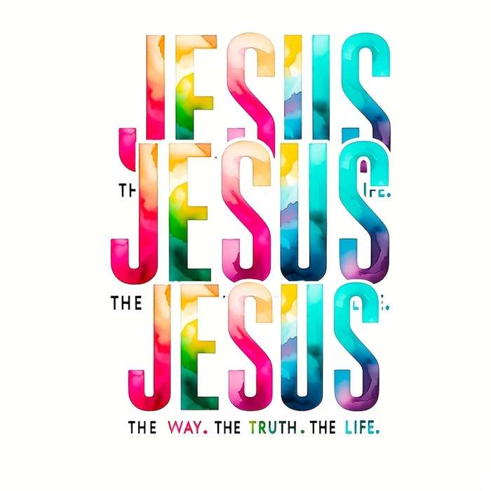 1pc Jesus Christian Themed Stickers