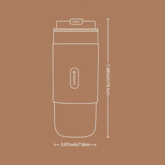 520ml 316 Stainless Steel Insulated Travel Mug