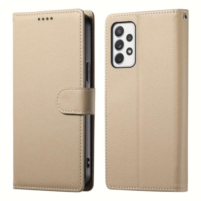 1pc Beige For Samsung Galaxy A72 Phone Cases