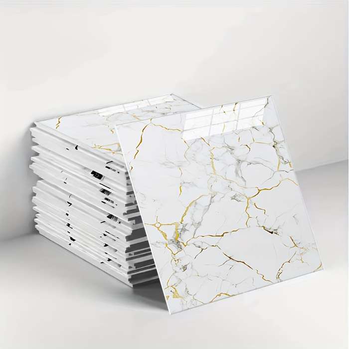1PC Wall Stickers50pcs Golden White