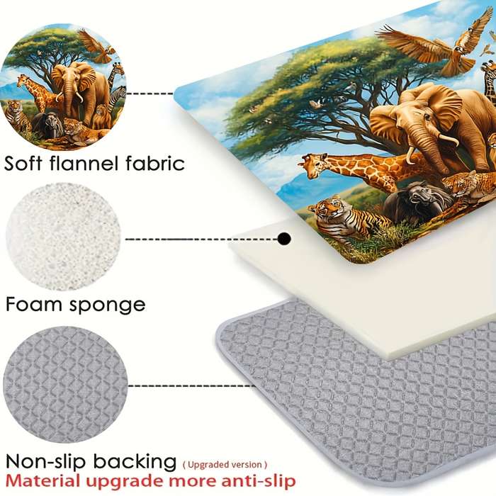 1Pc 100x150cm 39.3x59inch Floor Mat