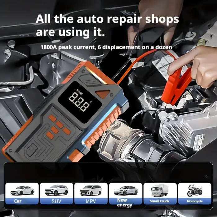Emergency Jumper and Compressor System