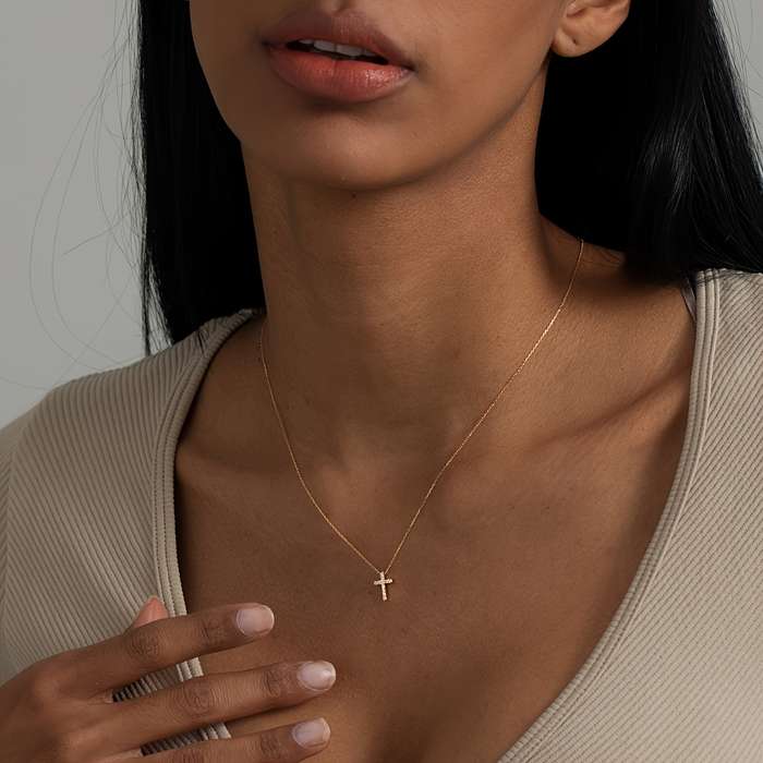 1 Piece Golden Jesus Theme Pendant