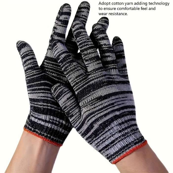 6 Pairs Multi Purpose Work Gloves