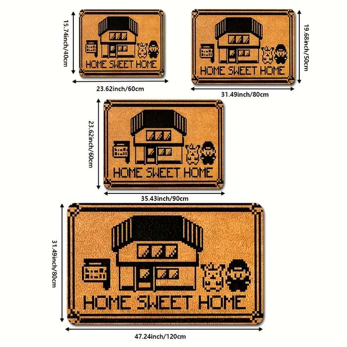 1Pc 60cm 23.62x90cm 35.43inch Floor Mat