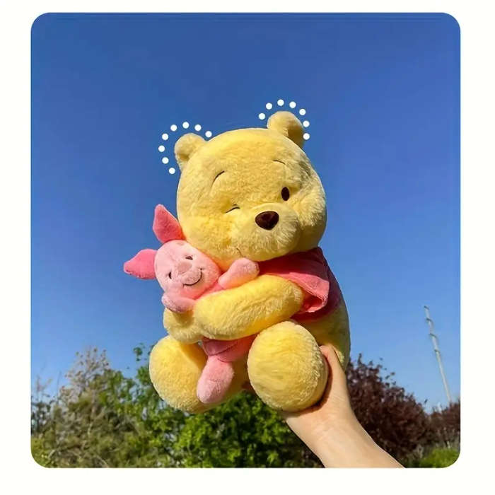 Disney Classic Kids Winnie the Pooh and Piglet Plush Toys
