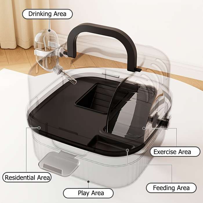 1pc Black Pet Bag