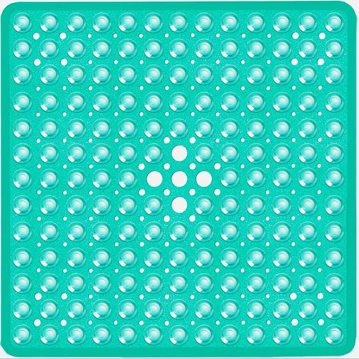1Pc Transparent Color 53x53cm Floor Mat