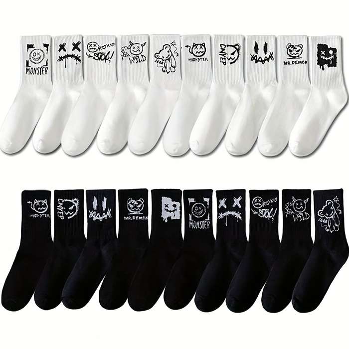 Sock 5 Pairs Of Random  One Size