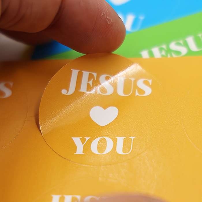 600pcs Jesus Christian Themed Stickers