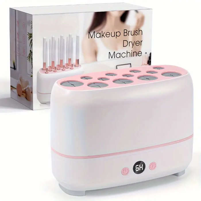 1pc Makeup Brush Dryer, Multi-Functional Beauty Tool, Quick Auto Cleaning Brush Dryer, 36V or Below