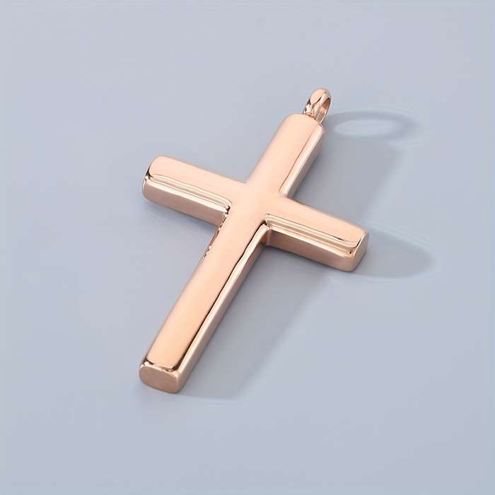 1 Piece Steel Color Jesus Theme Pendant