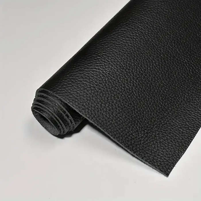 1 Piece Of Faux Leather Black