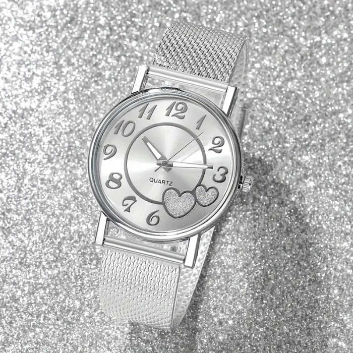 6-Piece Stylish Women's Quartz Watch Set