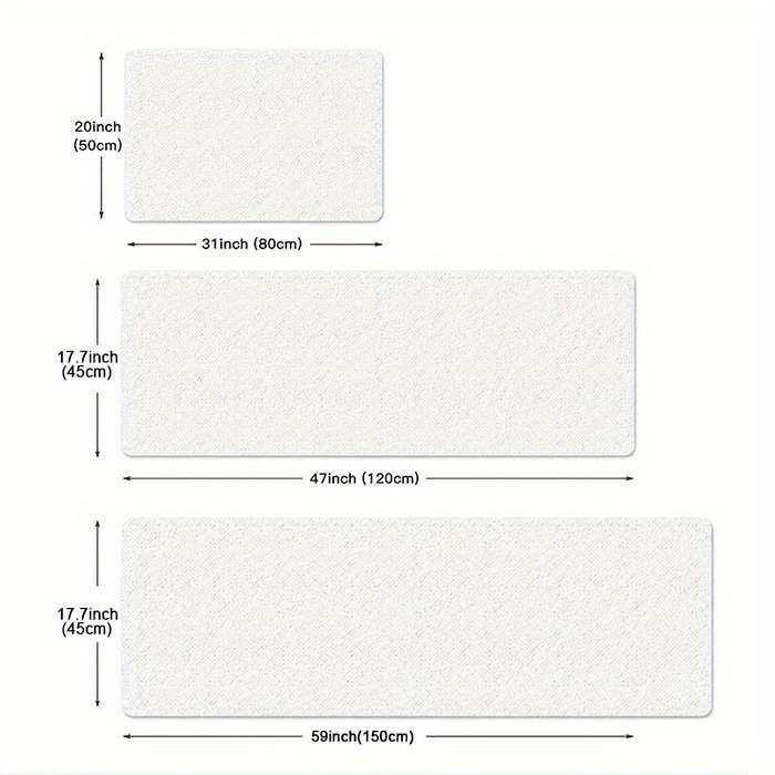 1Pc 19.7x63inch 50x160cm Floor Mat