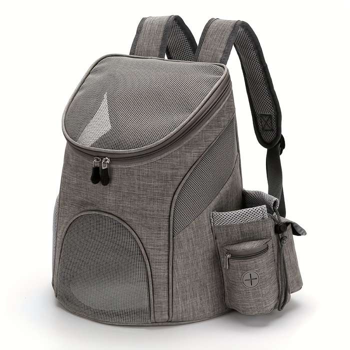 1pc Black With Bluesize S Pet Bag