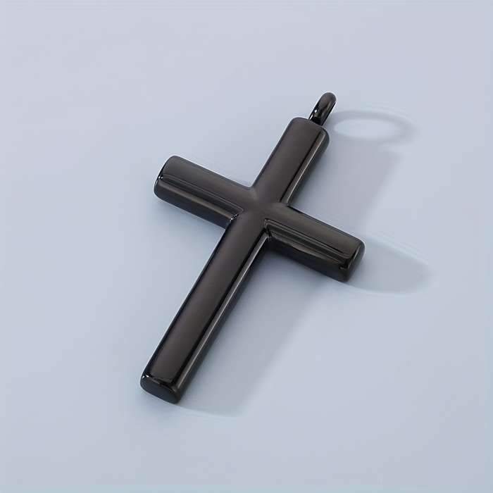 1 Piece Steel Color Jesus Theme Pendant