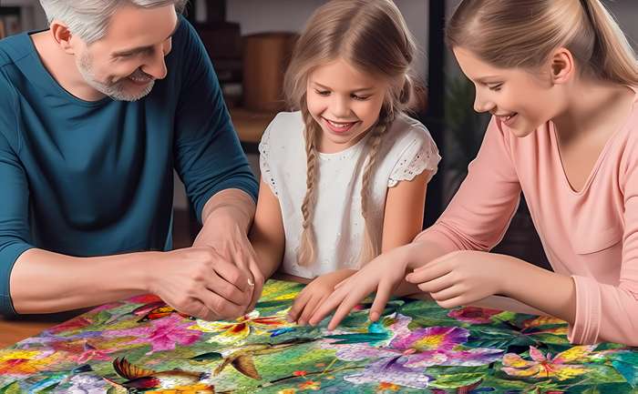 1000 Piece Paper Jigsaw Puzzle For Adults