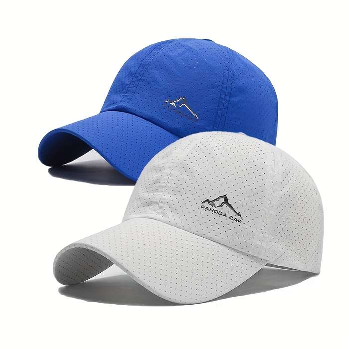 Hat White And Sky Blue