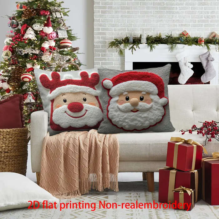 4-Piece Christmas Hot Pillow Set