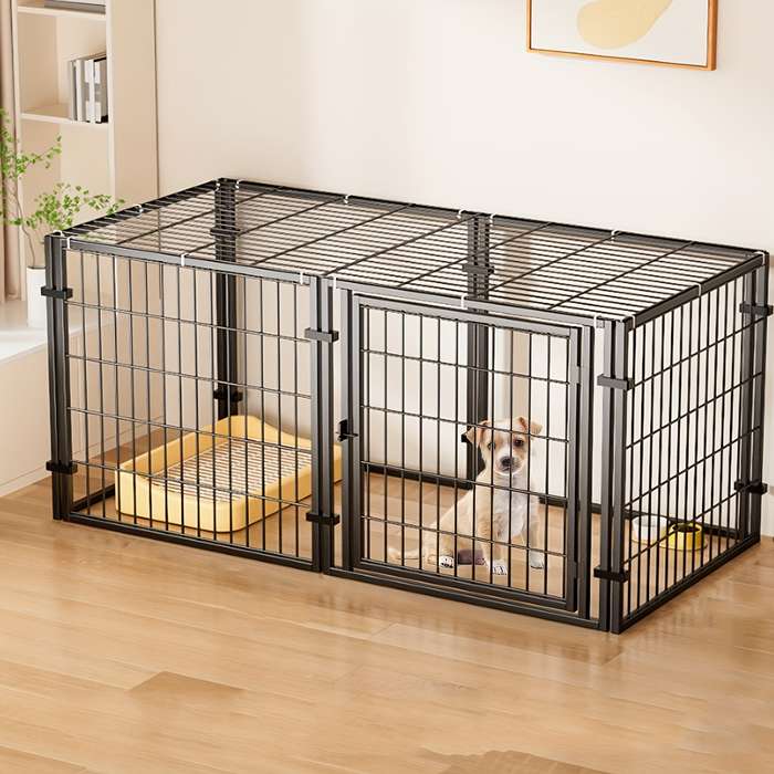 1pc Black Pet Cage