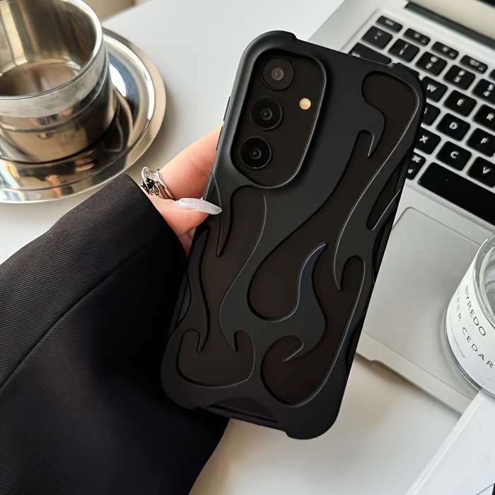 1pc  silvery  For Samsung Galaxy A55 Phone Cases