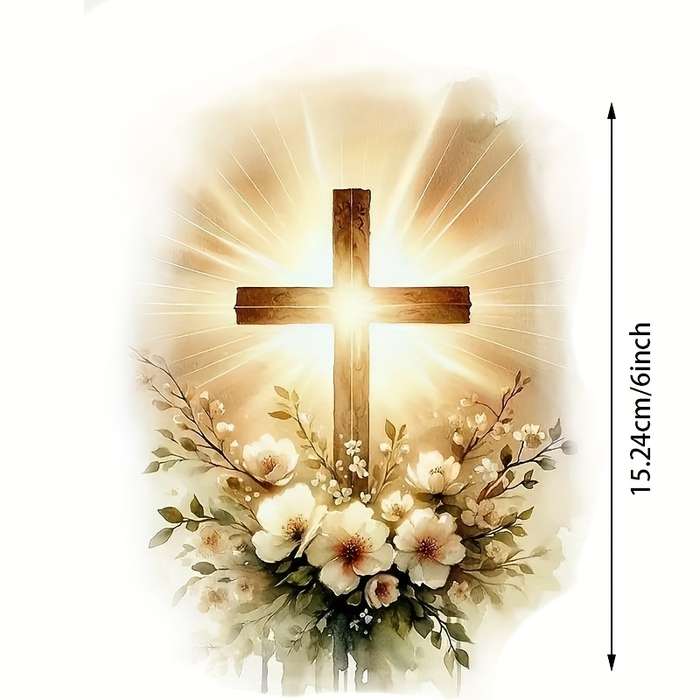 1pc Jesus Christian Themed Stickers