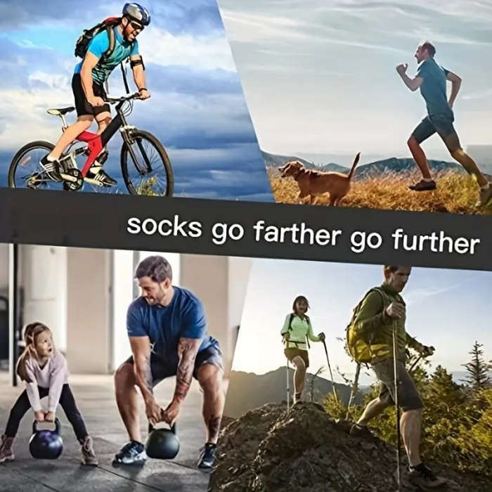 10 Pairs Of Unisex Athletic Socks