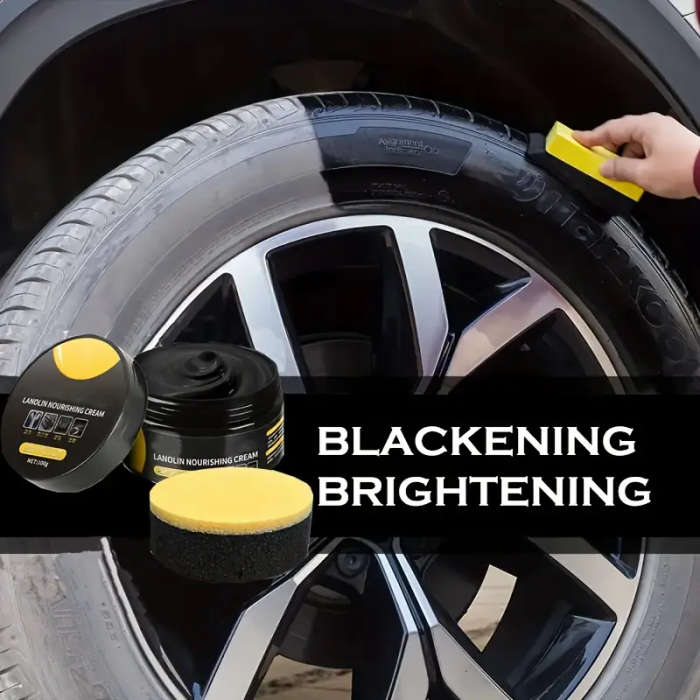 100g Premium Tire Shine Protection Wax