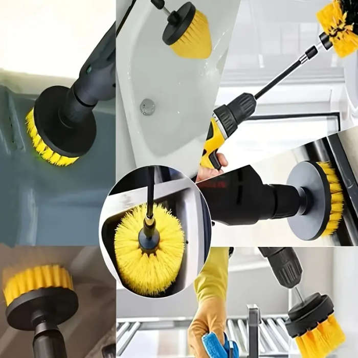 21-Piece Drill Brush Attachment Set