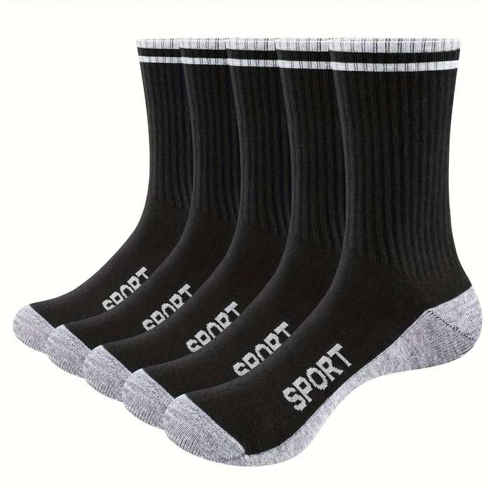 10 Pairs White High Elastic Socks