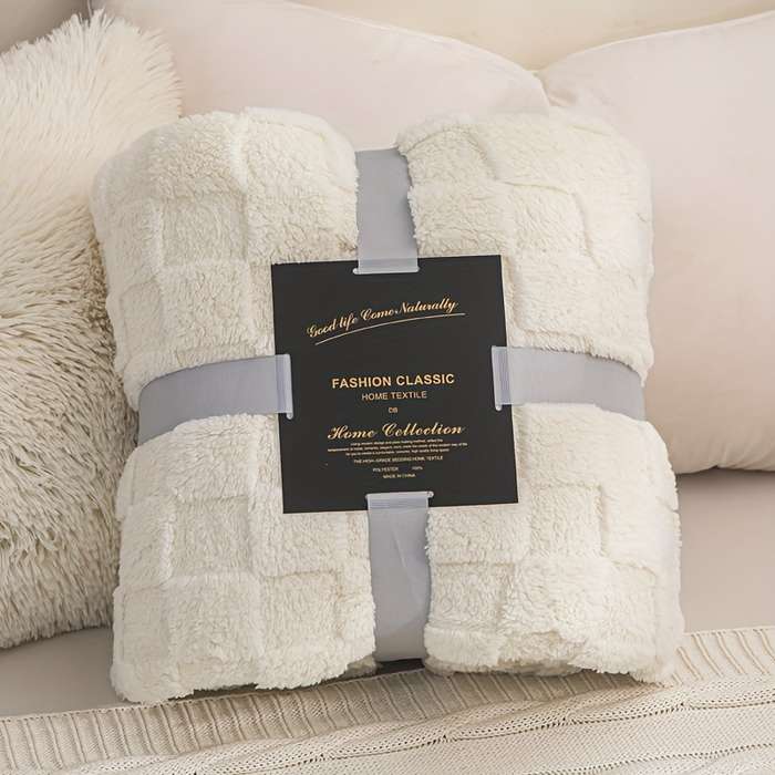 1ps Blanket Color Coffee Color size 150x200cm