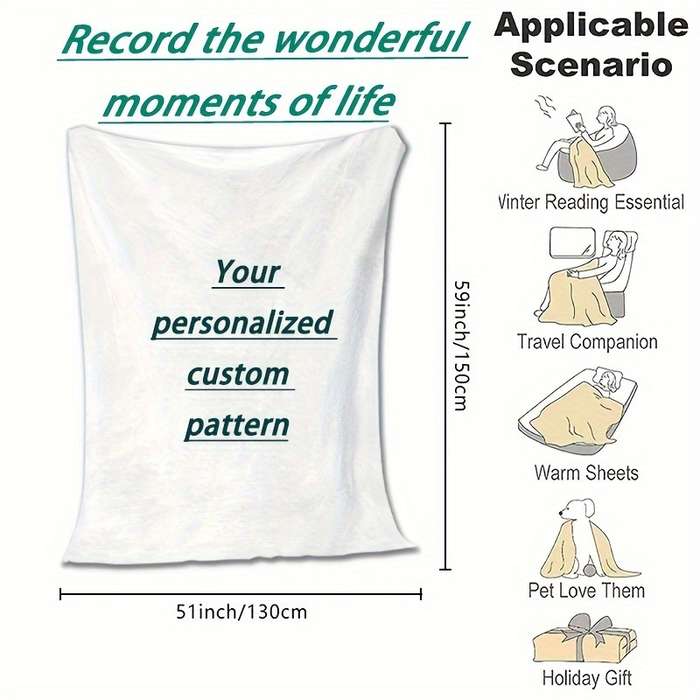 1ps Blanket Color Yellow And White size 100x150cm 39.3x59.05inch