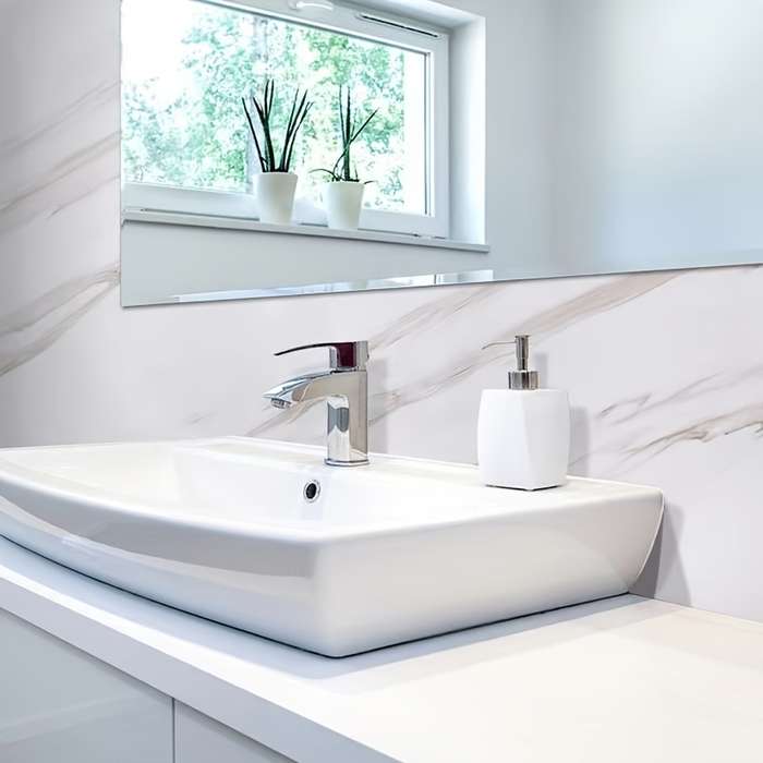 1PC Wall StickersWhite60cmX500cm 23.6inX396.6in