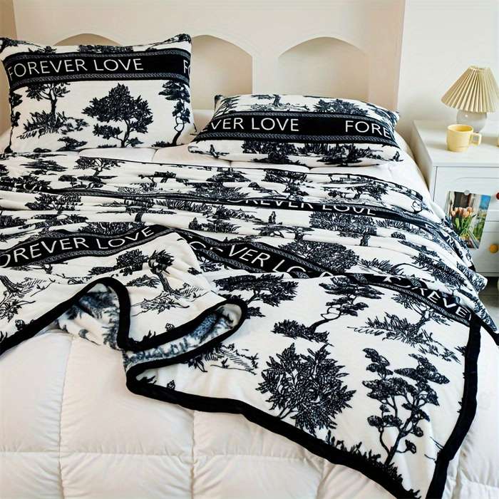 1ps Blanket Color Ink Painting size 120x200cm