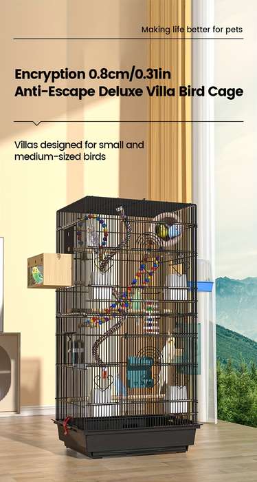 1pc white Pet Cage